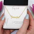 Load image into Gallery viewer, "Endless Elegance" Personalized Name Necklace
