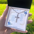 Load image into Gallery viewer, "Devoted Joy" Cross Necklace
