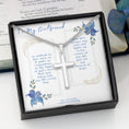 Load image into Gallery viewer, "Devoted Joy" Cross Necklace
