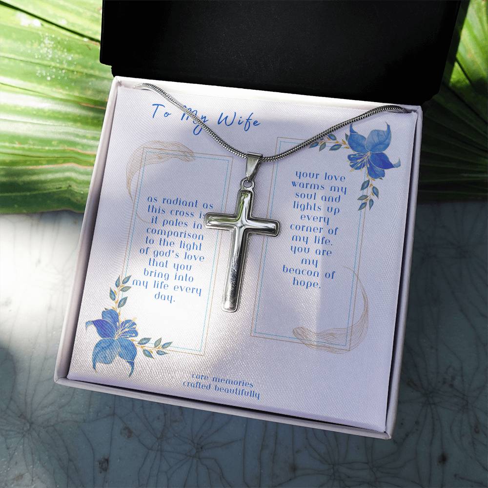 "Lifetime Devotion" Cross Necklace