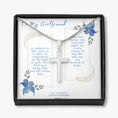 Load image into Gallery viewer, "Devoted Joy" Cross Necklace
