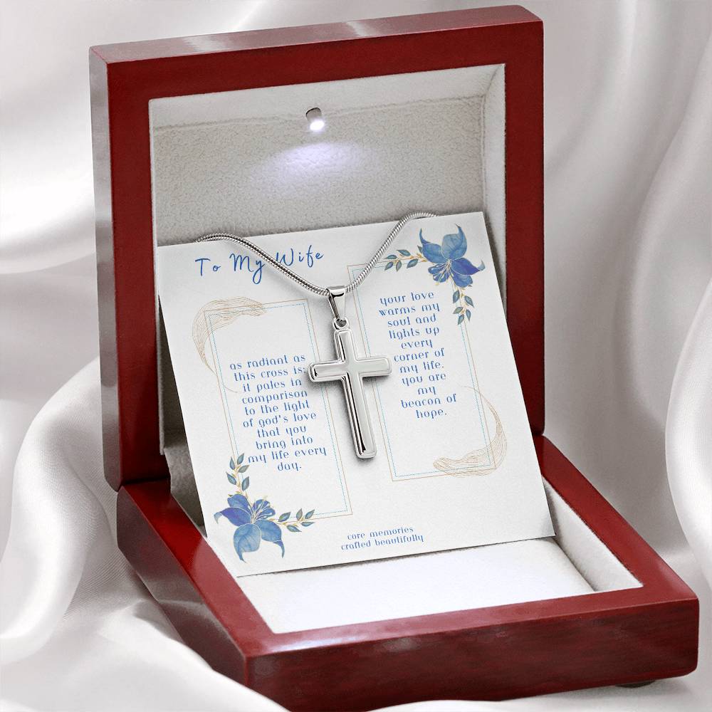 "Lifetime Devotion" Cross Necklace