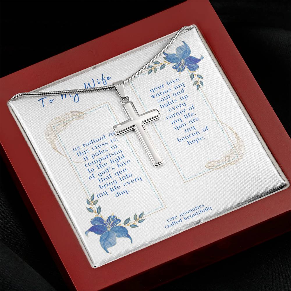 "Lifetime Devotion" Cross Necklace