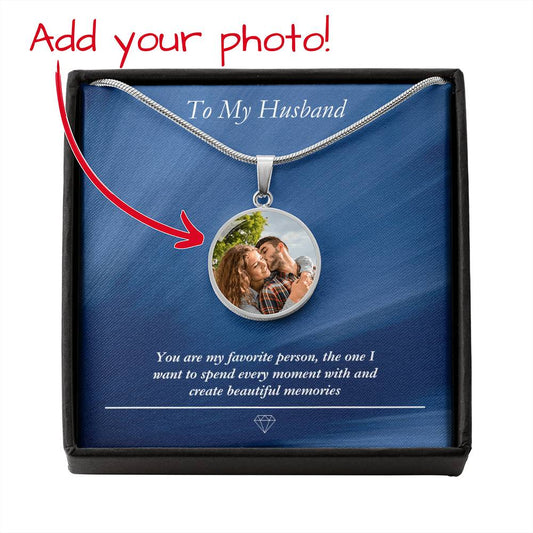 "Cherished Moments" (photo upload) Necklace