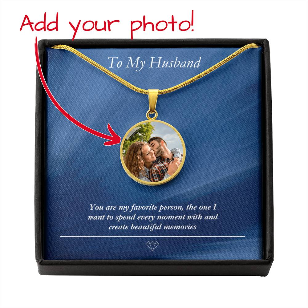 "Cherished Moments" (photo upload) Necklace