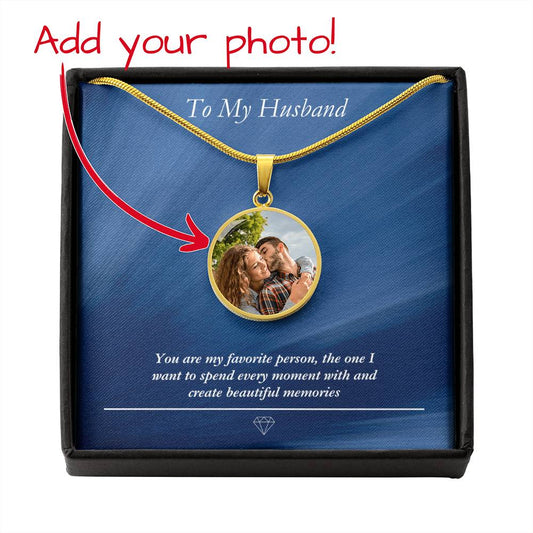 "Cherished Moments" (photo upload) Necklace